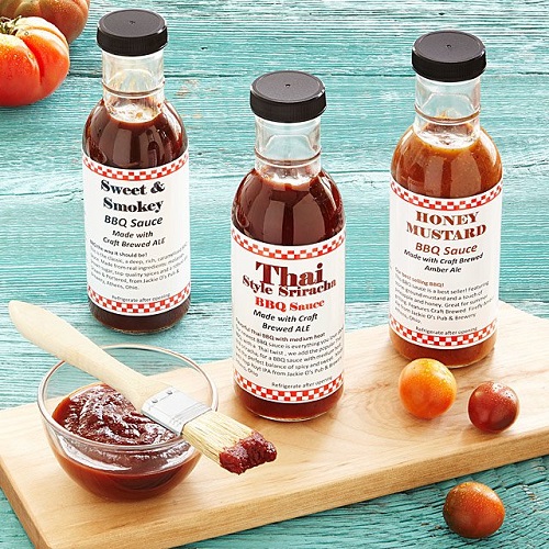 Beer Infused BBQ Sauce Gift Set