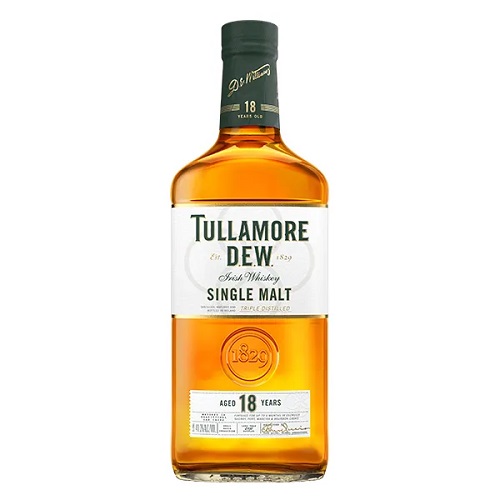 Tullamore Dew 18 Year Old Irish Single Malt Whiskey, 70cl