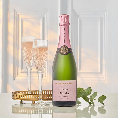 Fortnum's Personalised Rosé Champagne